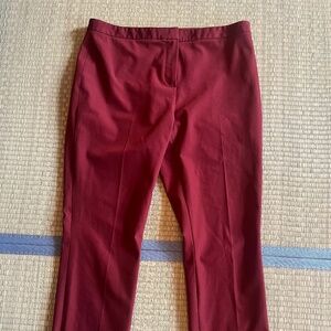 Theory Red Pants